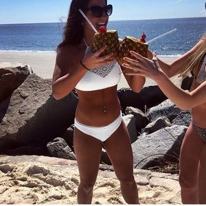 Billabong white bikini